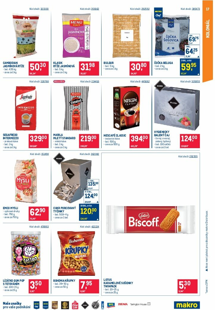 makro - Leták Makro - Gastronomie od 13.08. do 26.08. - page: 17