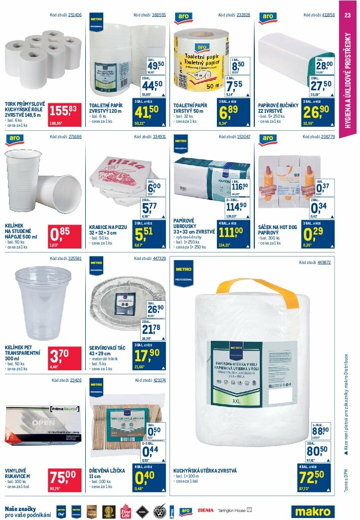 makro - Leták Makro - Gastronomie od 13.08. do 26.08. - page: 23