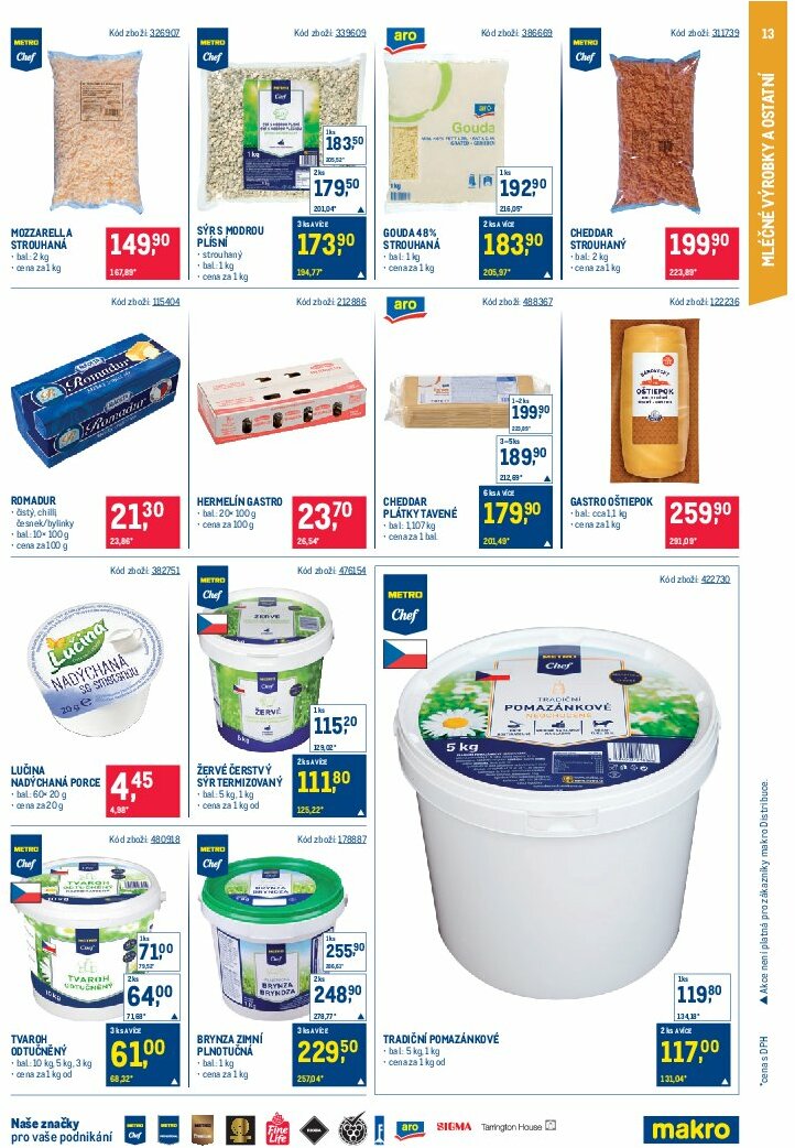 makro - Leták Makro - Gastronomie od 13.08. do 26.08. - page: 13