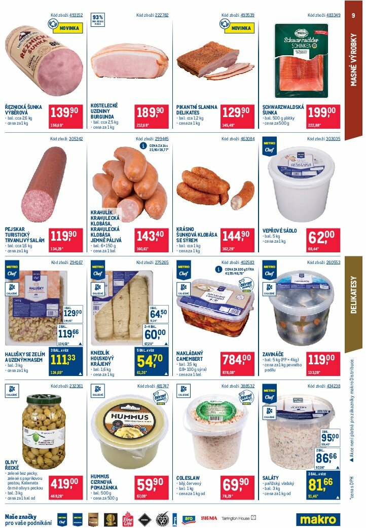 makro - Leták Makro - Gastronomie od 13.08. do 26.08. - page: 9