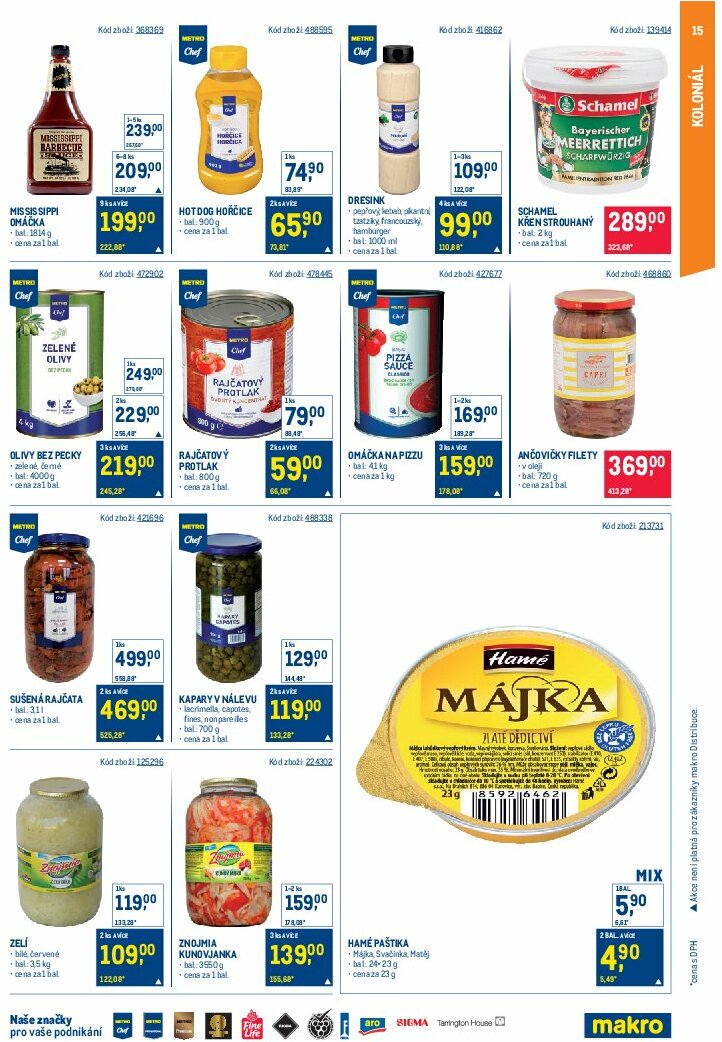 makro - Leták Makro - Gastronomie od 13.08. do 26.08. - page: 15