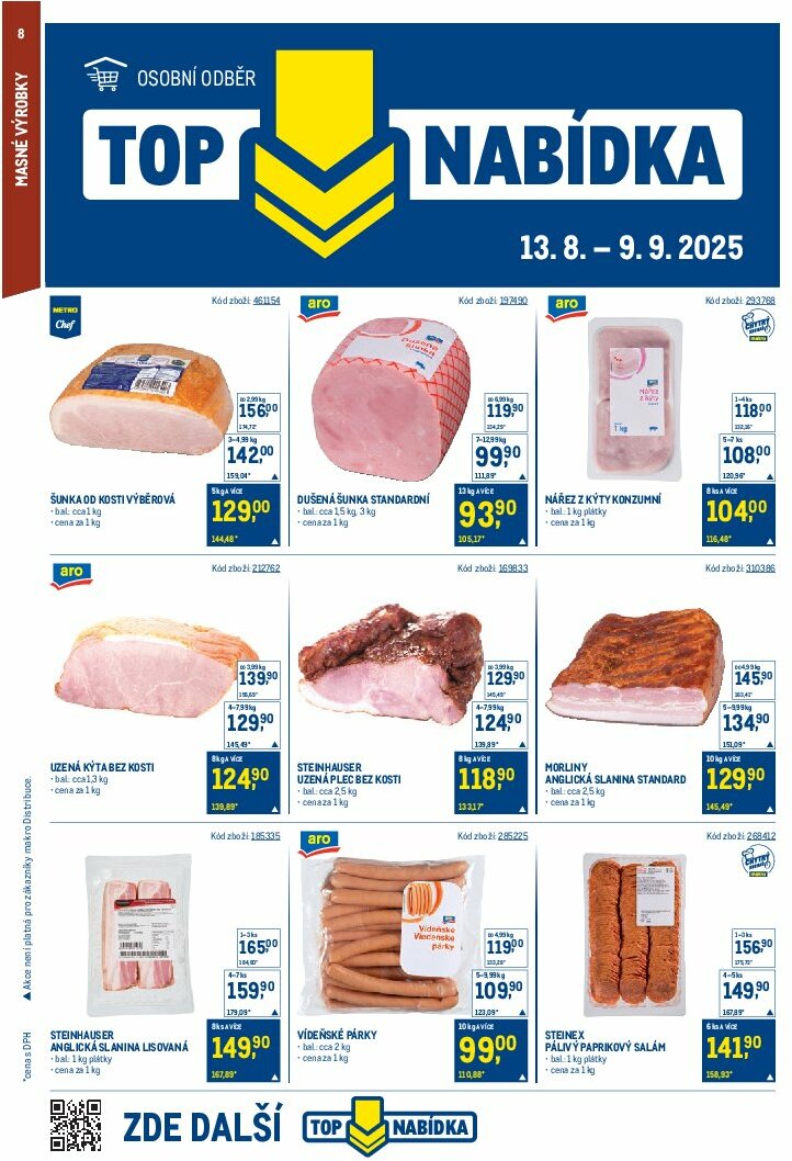 makro - Leták Makro - Gastronomie od 13.08. do 26.08. - page: 8