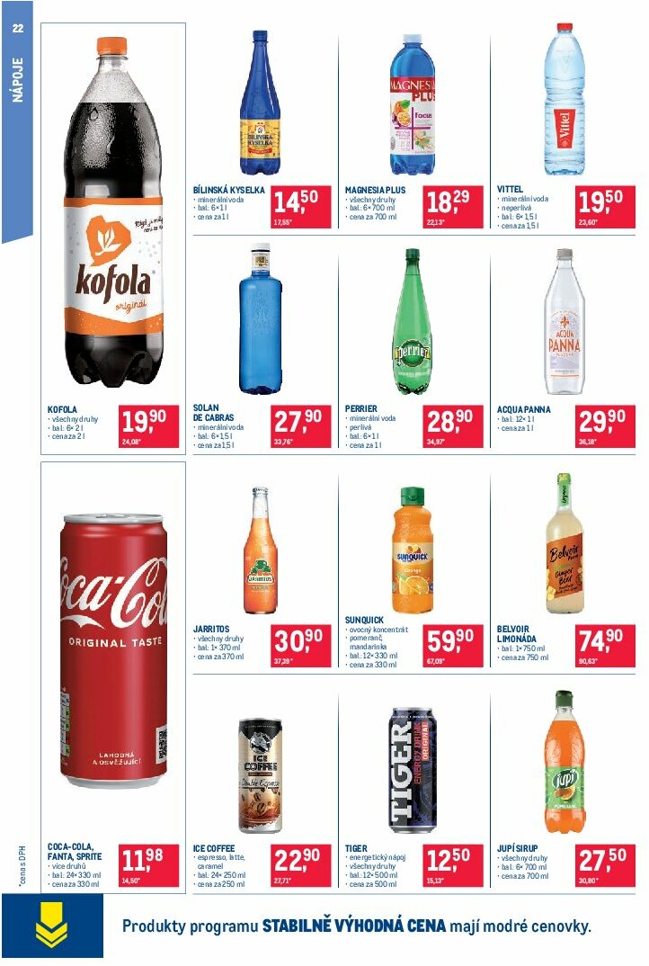 makro - Leták Makro - Pro milovníky jídla od 13.08. do 26.08. - page: 22