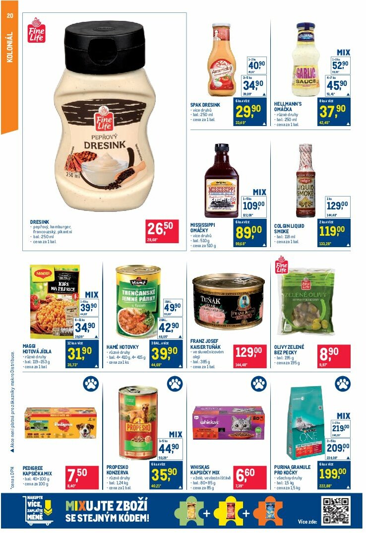 makro - Leták Makro - Pro milovníky jídla od 13.08. do 26.08. - page: 20