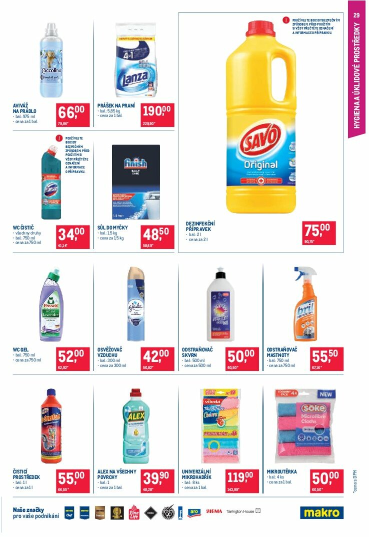 makro - Leták Makro - Pro milovníky jídla od 13.08. do 26.08. - page: 29