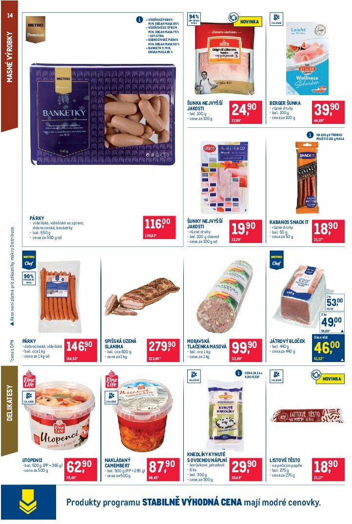 makro - Leták Makro - Pro milovníky jídla od 13.08. do 26.08. - page: 14