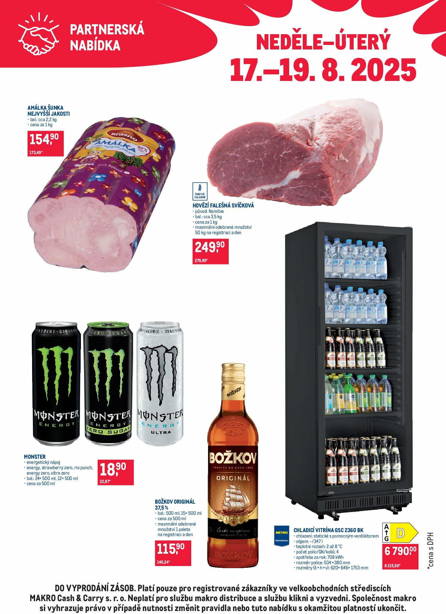 makro - Leták Makro - Partnerská nabídka od 17.08. do 19.08.