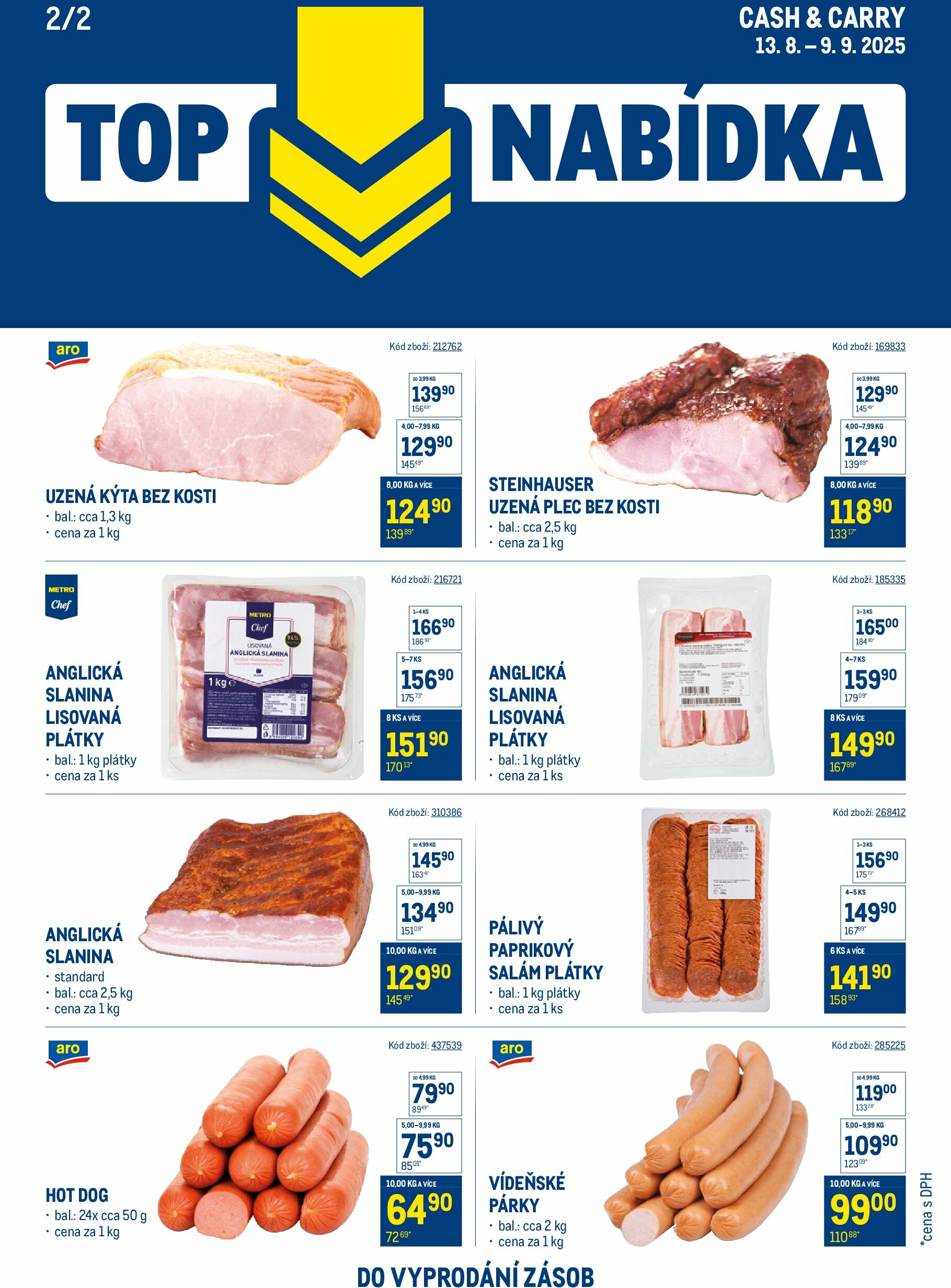 makro - Leták Makro - TOP uzeniny od 13.08. do 09.09. - page: 2