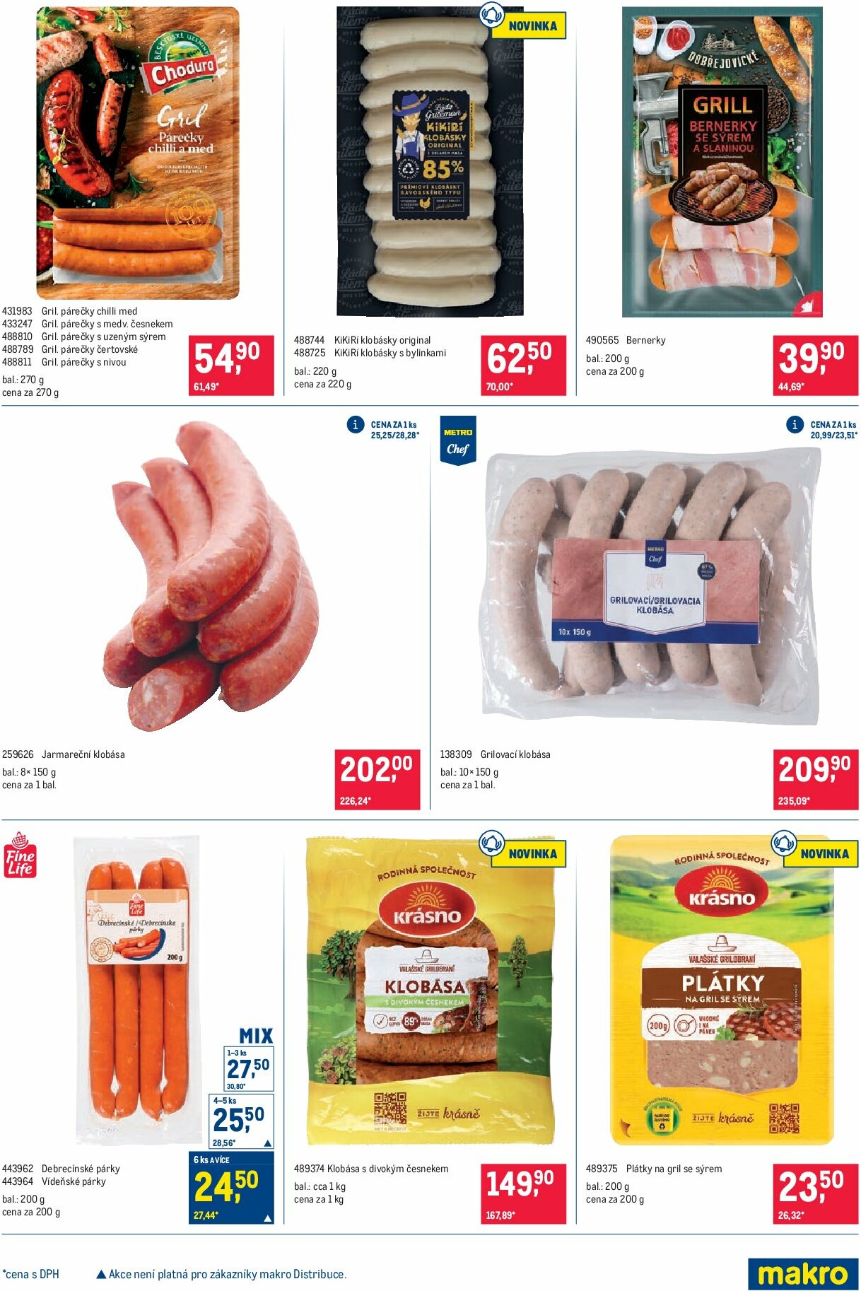 makro - Leták Makro - Grilovací sezona od 13.08. do 09.09. - page: 3