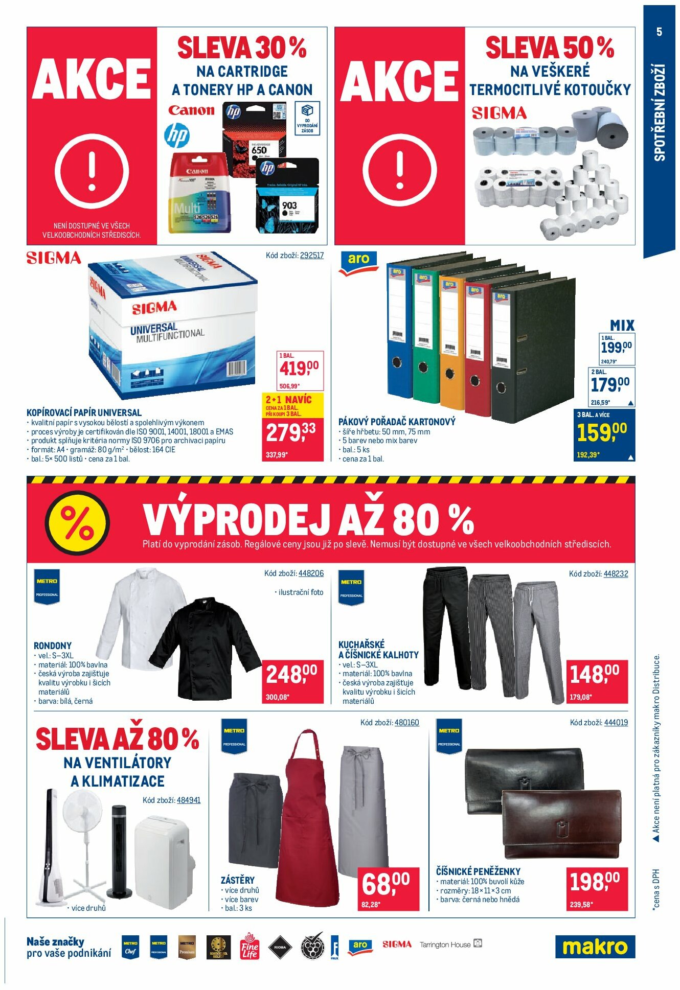 makro - Leták Makro - Spotřební zboží od 27.08. do 09.09. - page: 5