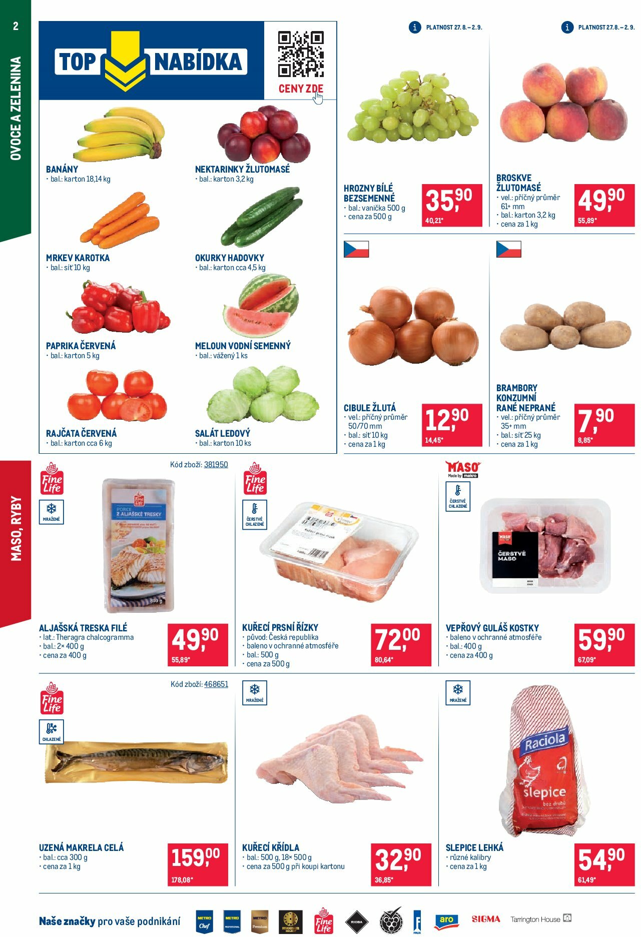 makro - Leták Makro - Maloobchod od 27.08. do 09.09. - page: 2