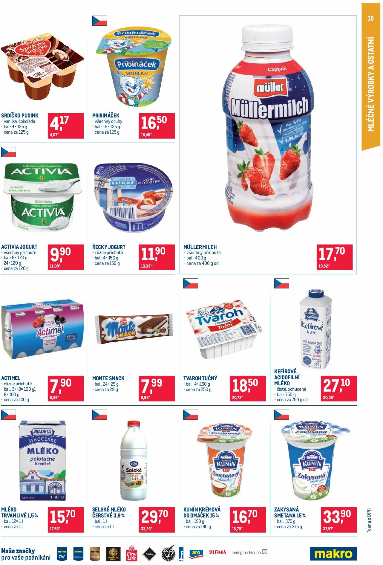 makro - Leták Makro - Pro milovníky jídla od 27.08. do 09.09. - page: 15