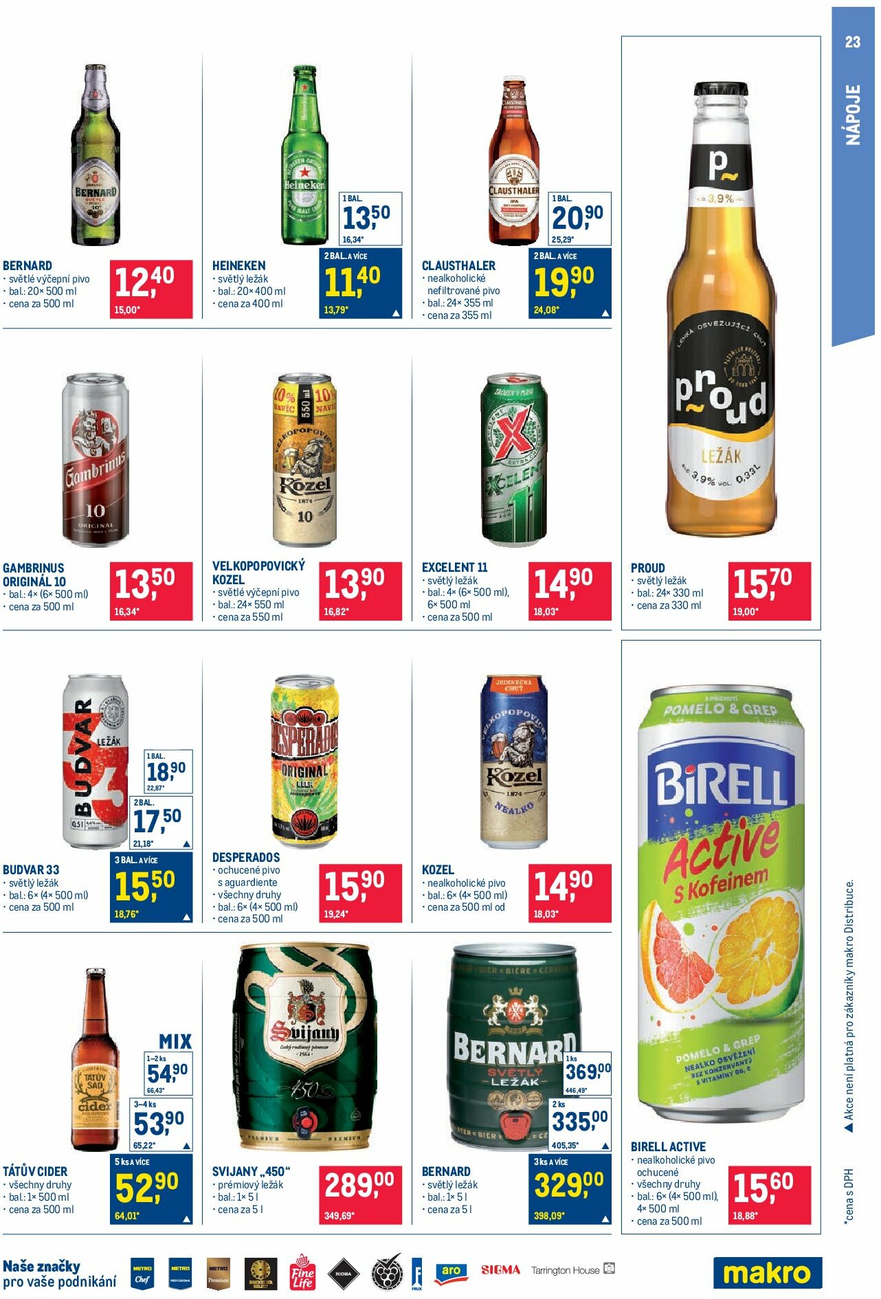 makro - Leták Makro - Pro milovníky jídla od 27.08. do 09.09. - page: 23
