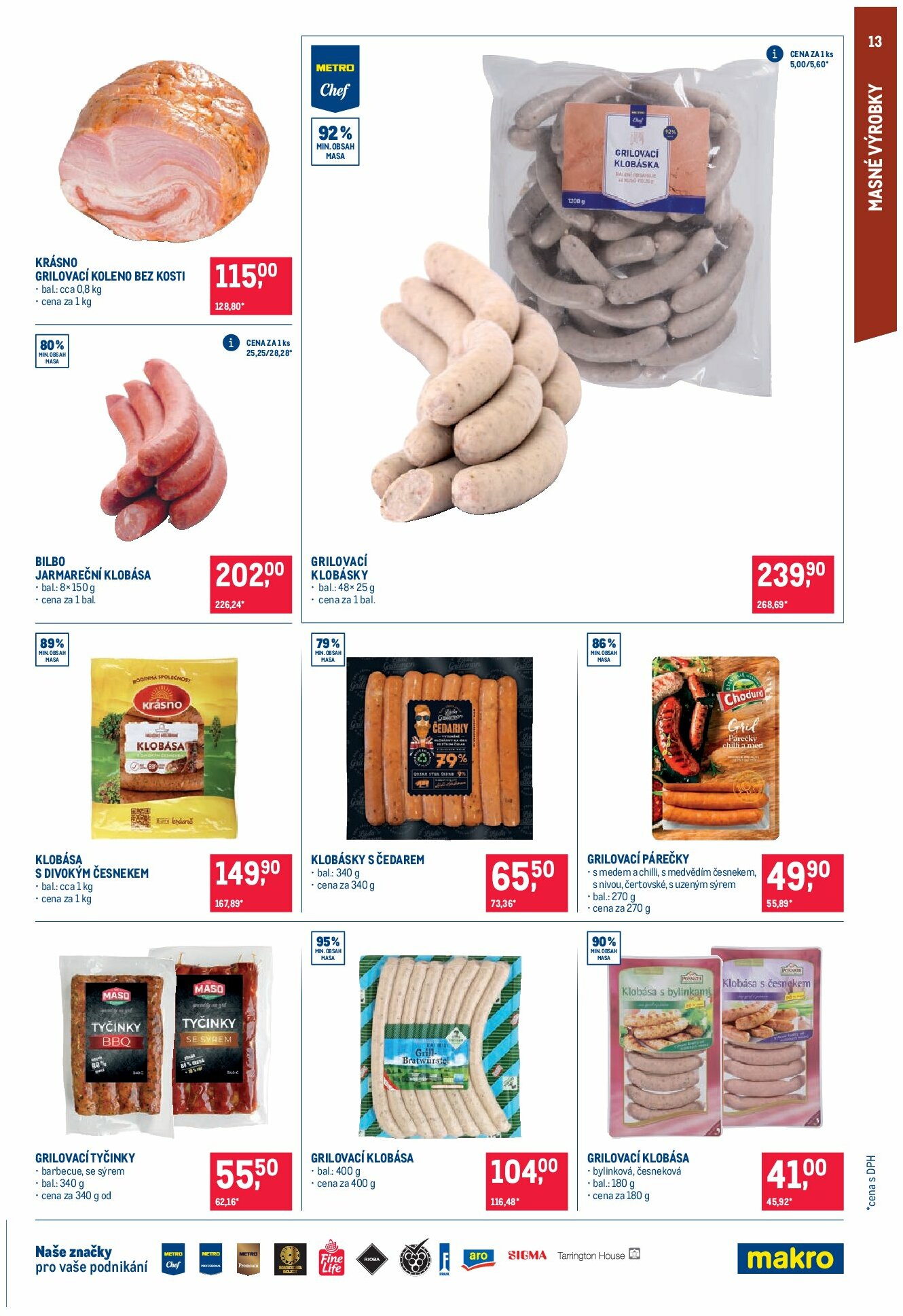 makro - Leták Makro - Pro milovníky jídla od 27.08. do 09.09. - page: 13