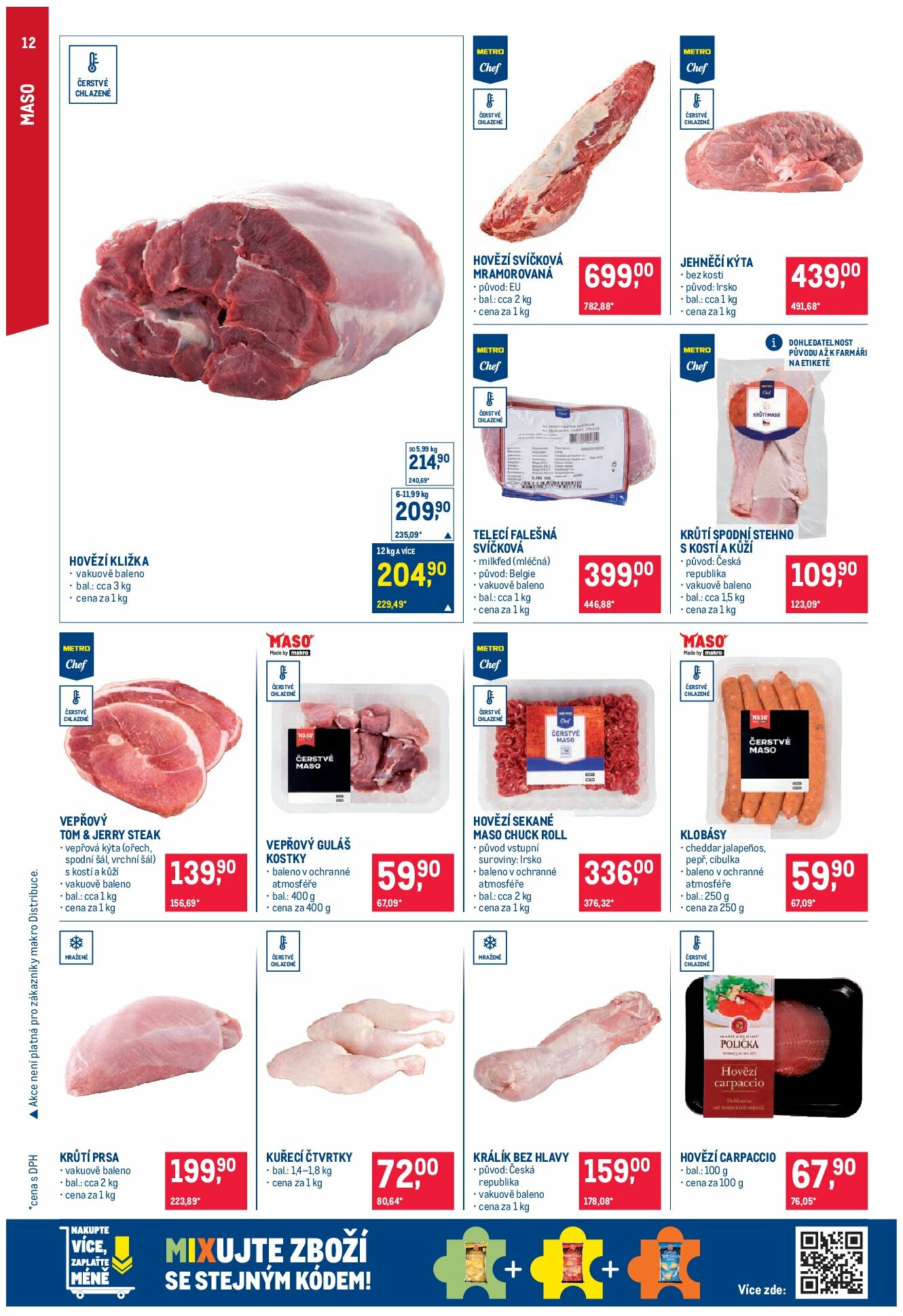 makro - Leták Makro - Pro milovníky jídla od 27.08. do 09.09. - page: 12
