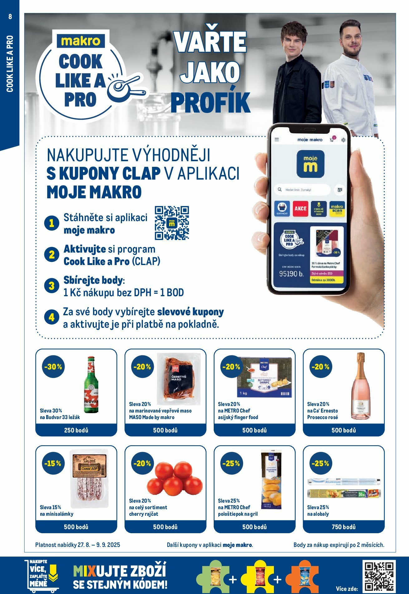 makro - Leták Makro - Pro milovníky jídla od 27.08. do 09.09. - page: 8