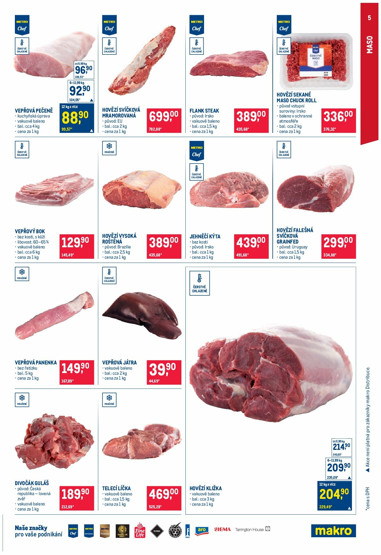 makro - Leták Makro - Gastronomie od 27.08. do 09.09. - page: 5
