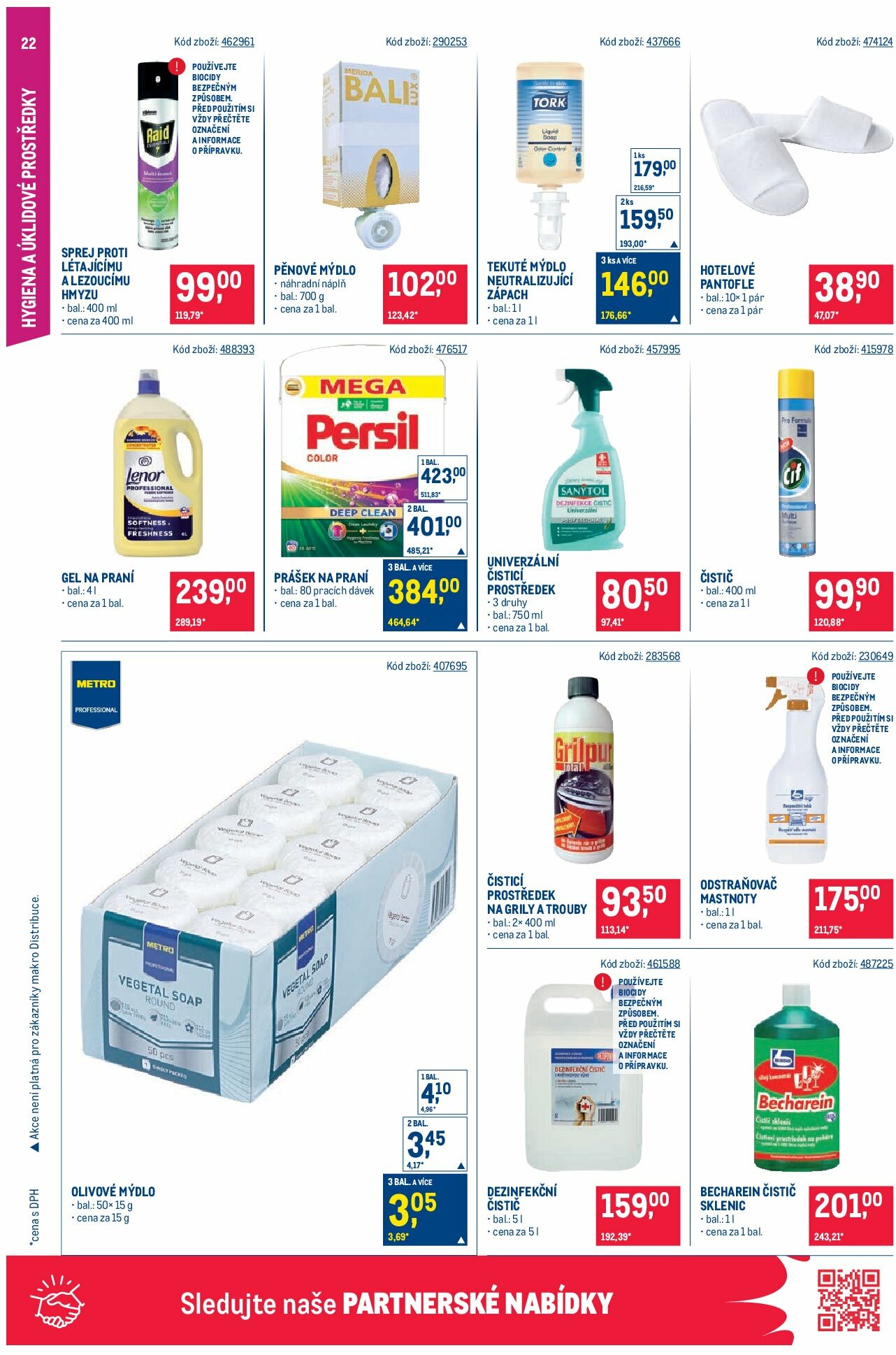 makro - Leták Makro - Gastronomie od 27.08. do 09.09. - page: 22
