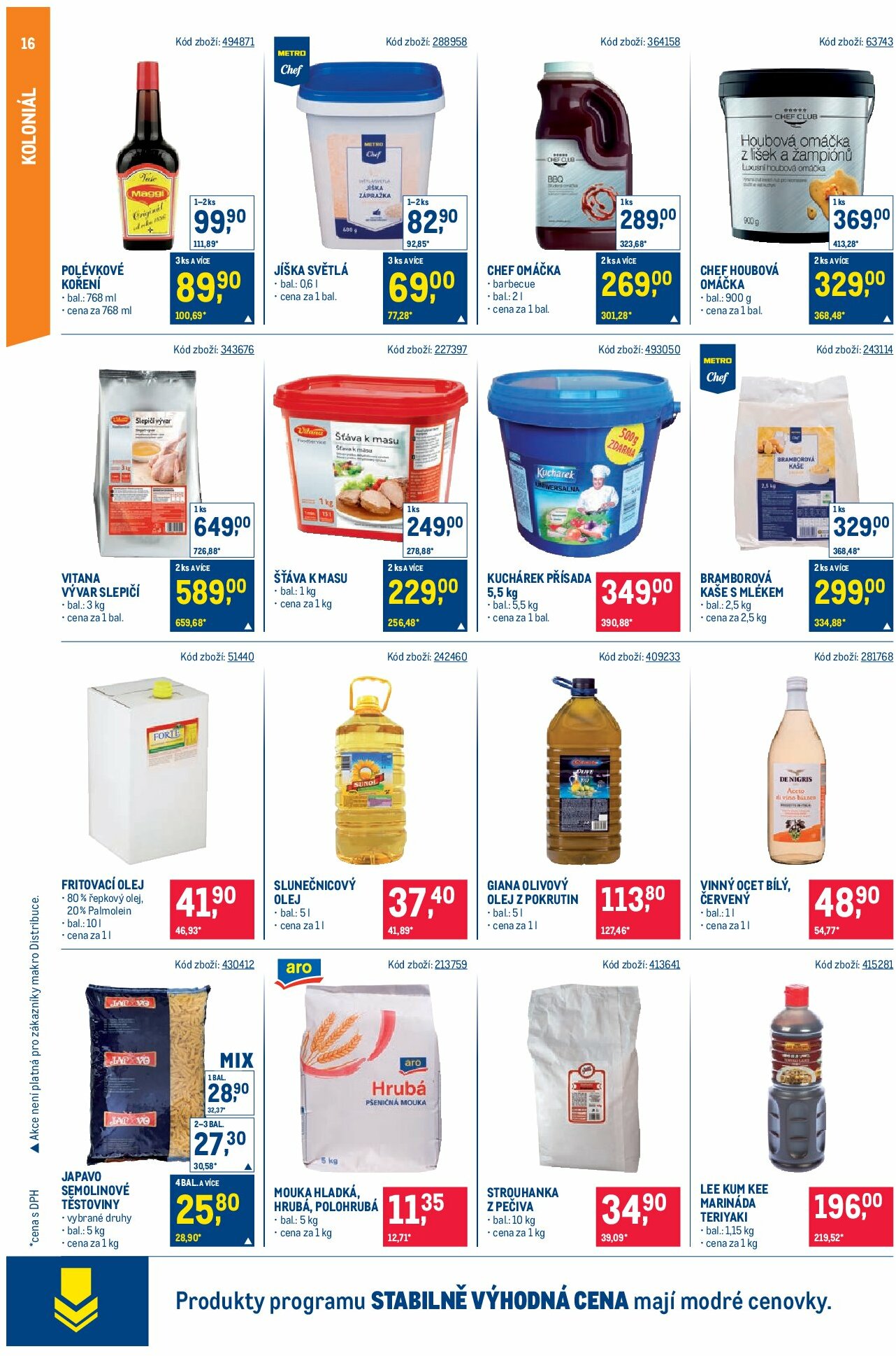 makro - Leták Makro - Gastronomie od 27.08. do 09.09. - page: 16