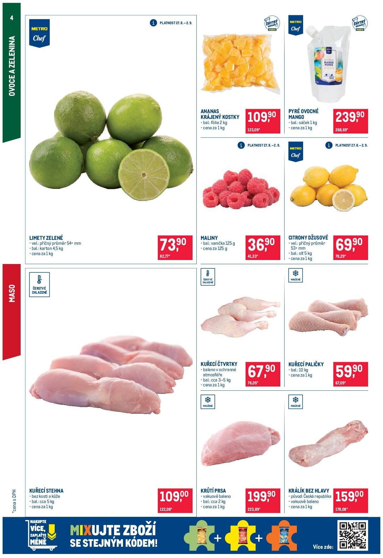 makro - Leták Makro - Gastronomie od 27.08. do 09.09. - page: 4