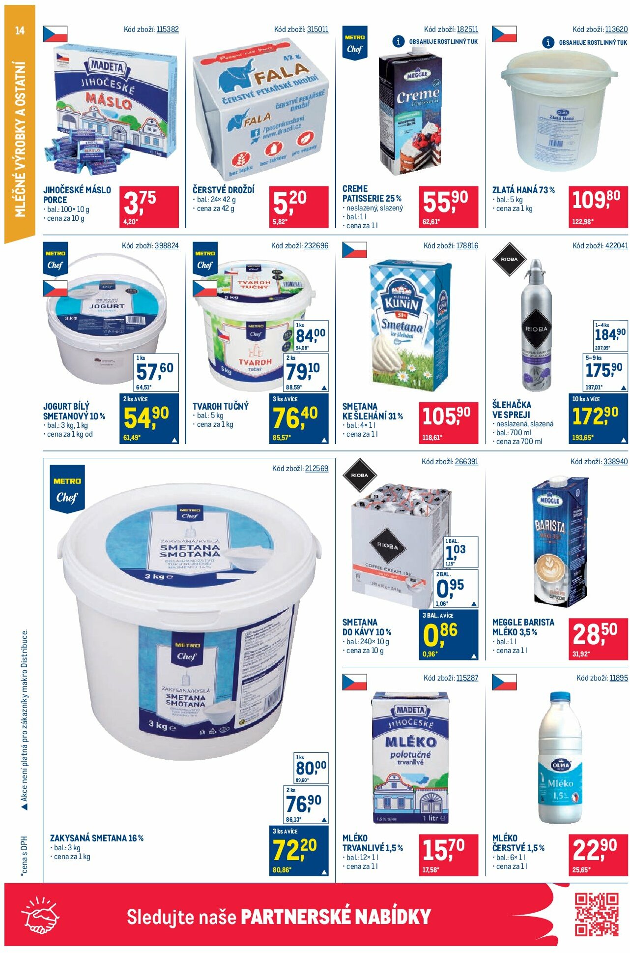 makro - Leták Makro - Gastronomie od 27.08. do 09.09. - page: 14