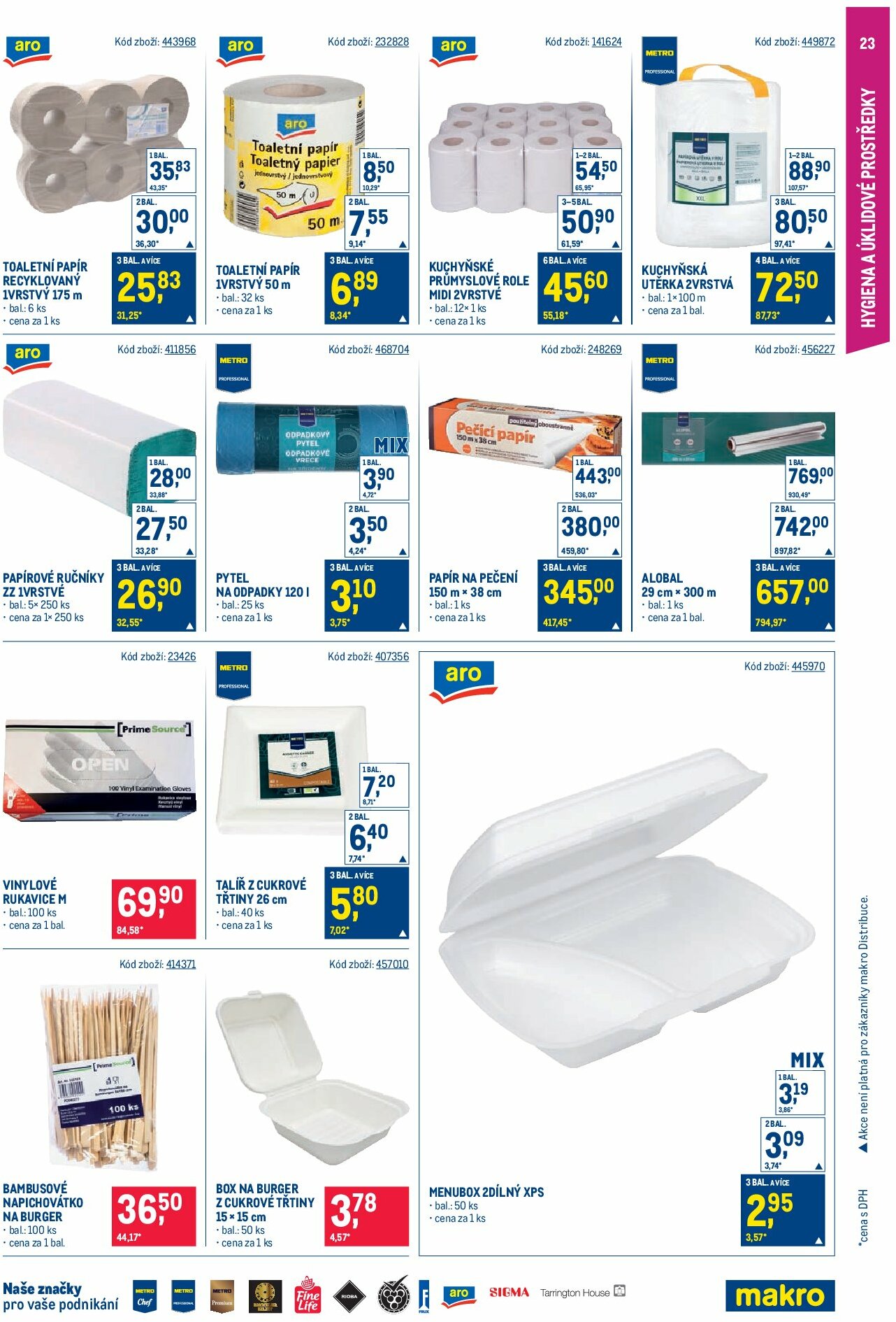 makro - Leták Makro - Gastronomie od 27.08. do 09.09. - page: 23