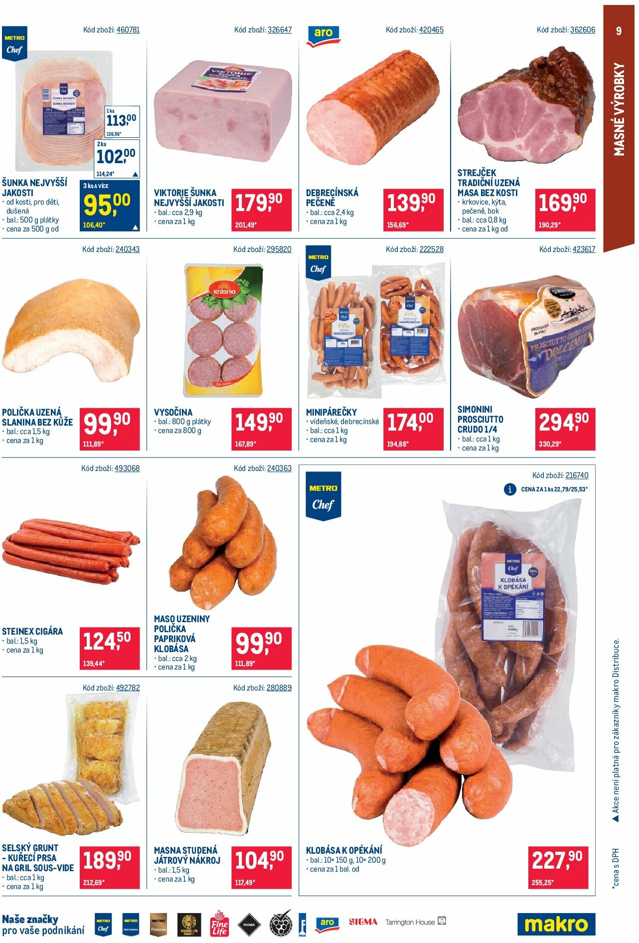 makro - Leták Makro - Gastronomie od 27.08. do 09.09. - page: 9