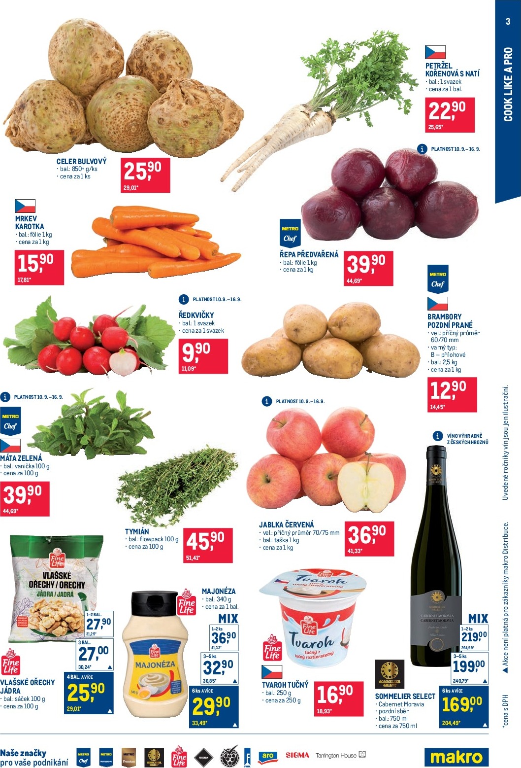 makro - Leták Makro - Pro milovníky jídla od 10.09. do 23.09. - page: 3