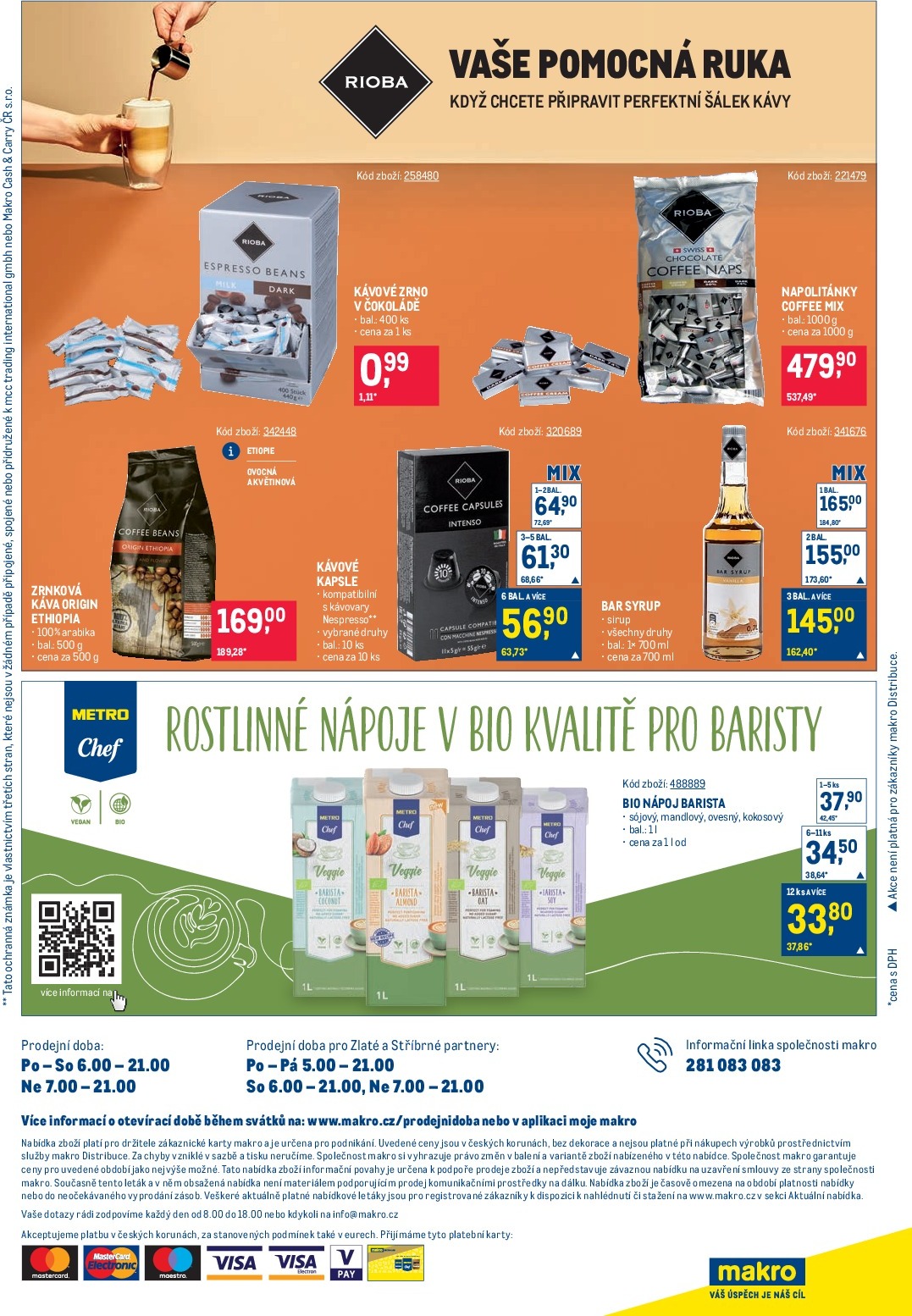 makro - Leták Makro - Měsíc kávy od 10.09. do 07.10. - page: 22