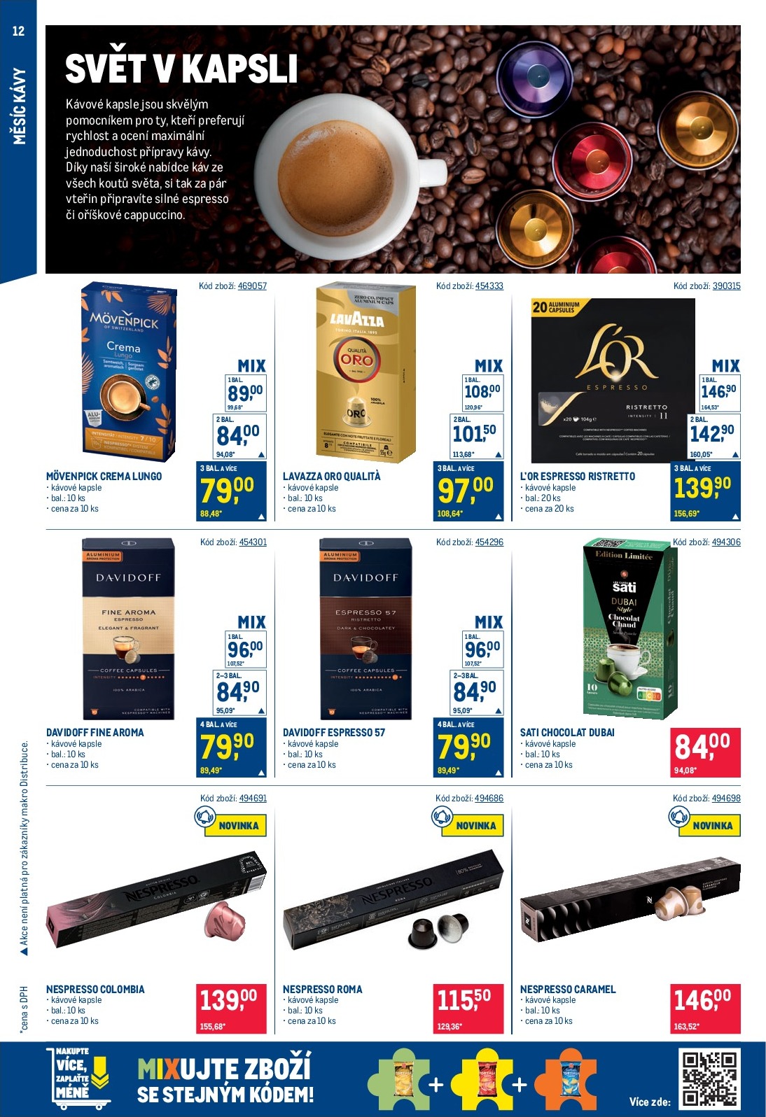 makro - Leták Makro - Měsíc kávy od 10.09. do 07.10. - page: 12