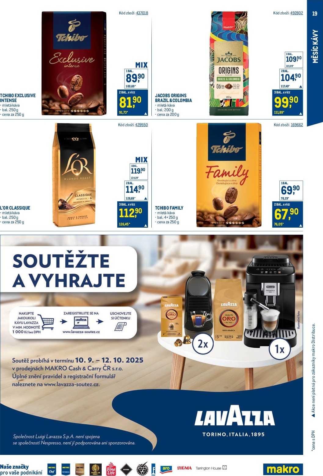 makro - Leták Makro - Měsíc kávy od 10.09. do 07.10. - page: 19