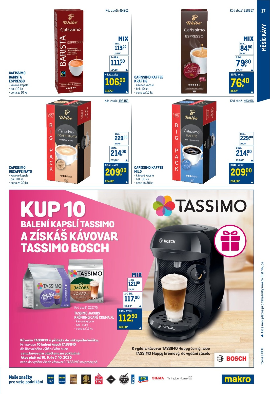 makro - Leták Makro - Měsíc kávy od 10.09. do 07.10. - page: 17