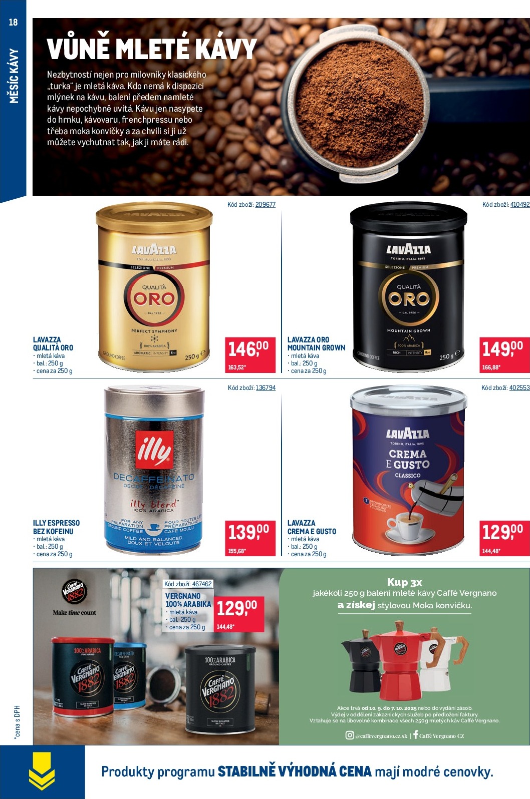 makro - Leták Makro - Měsíc kávy od 10.09. do 07.10. - page: 18