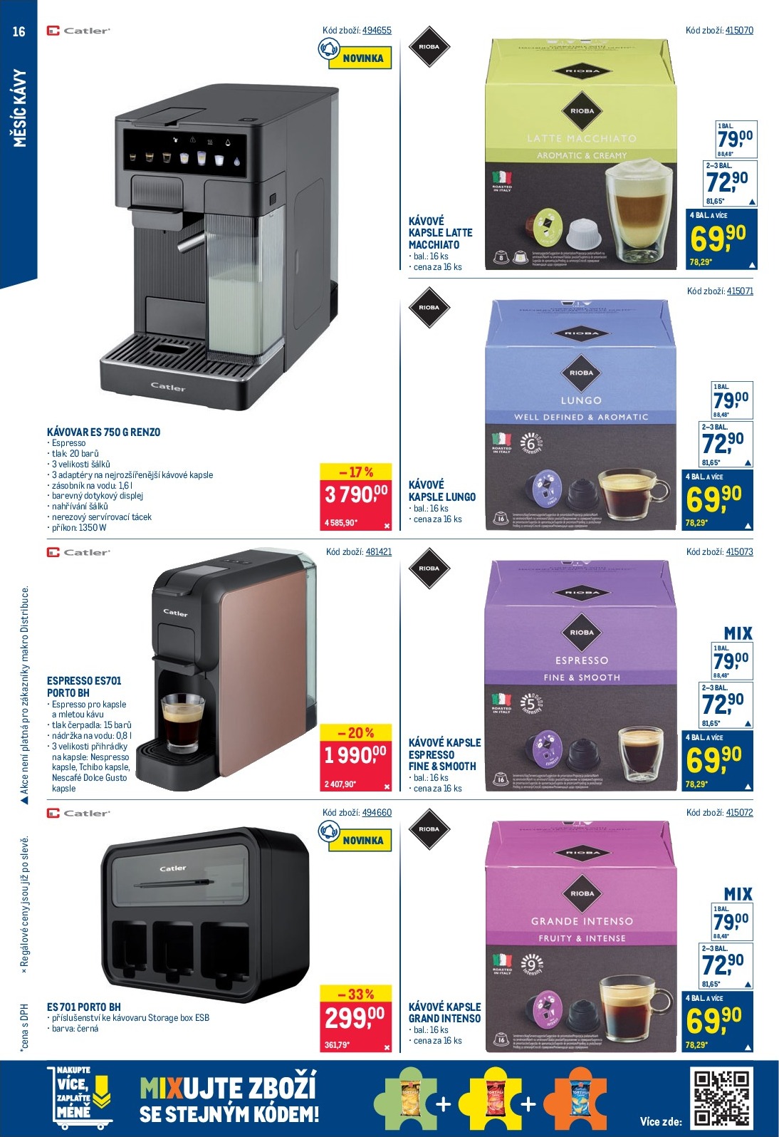 makro - Leták Makro - Měsíc kávy od 10.09. do 07.10. - page: 16