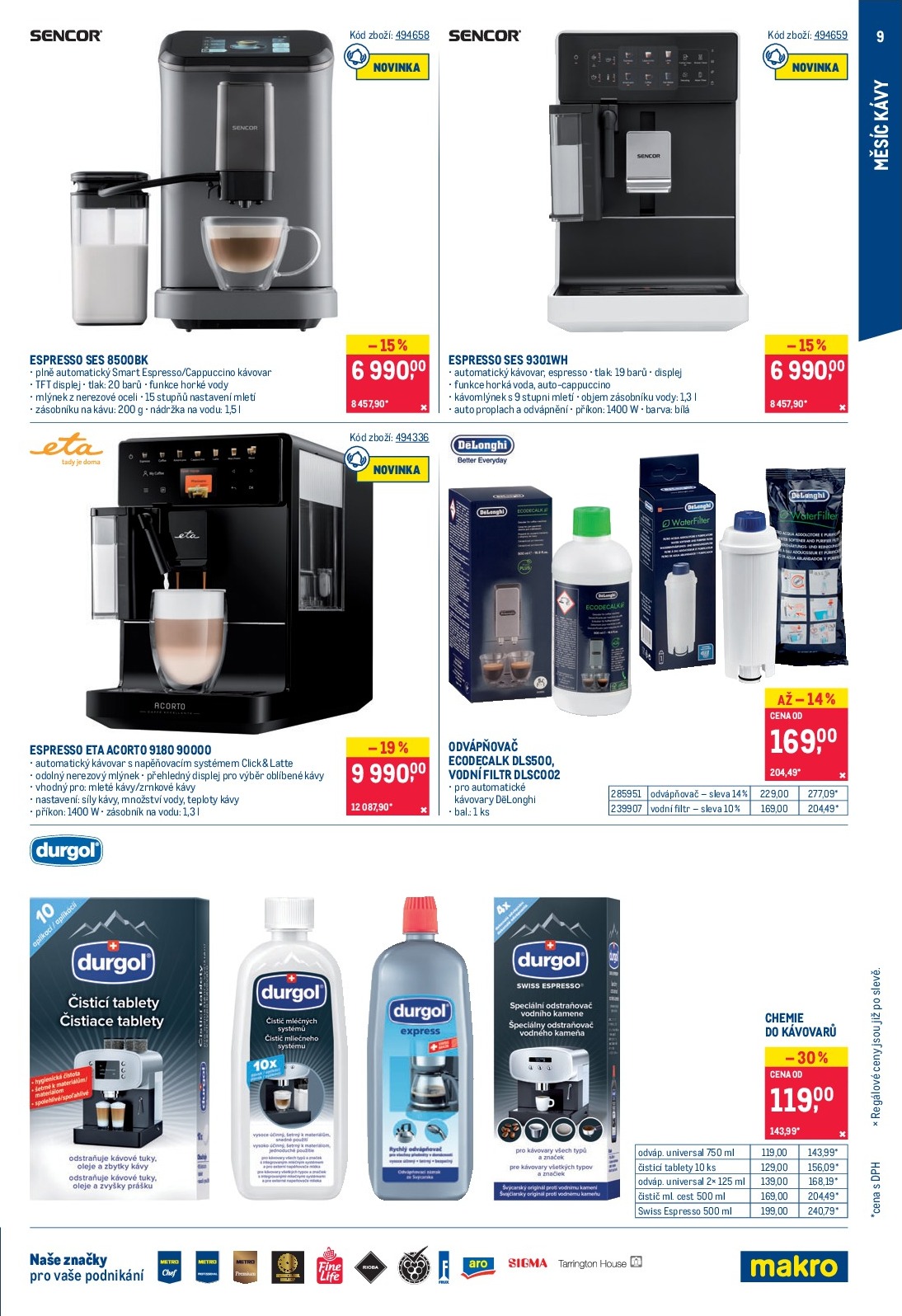 makro - Leták Makro - Měsíc kávy od 10.09. do 07.10. - page: 9