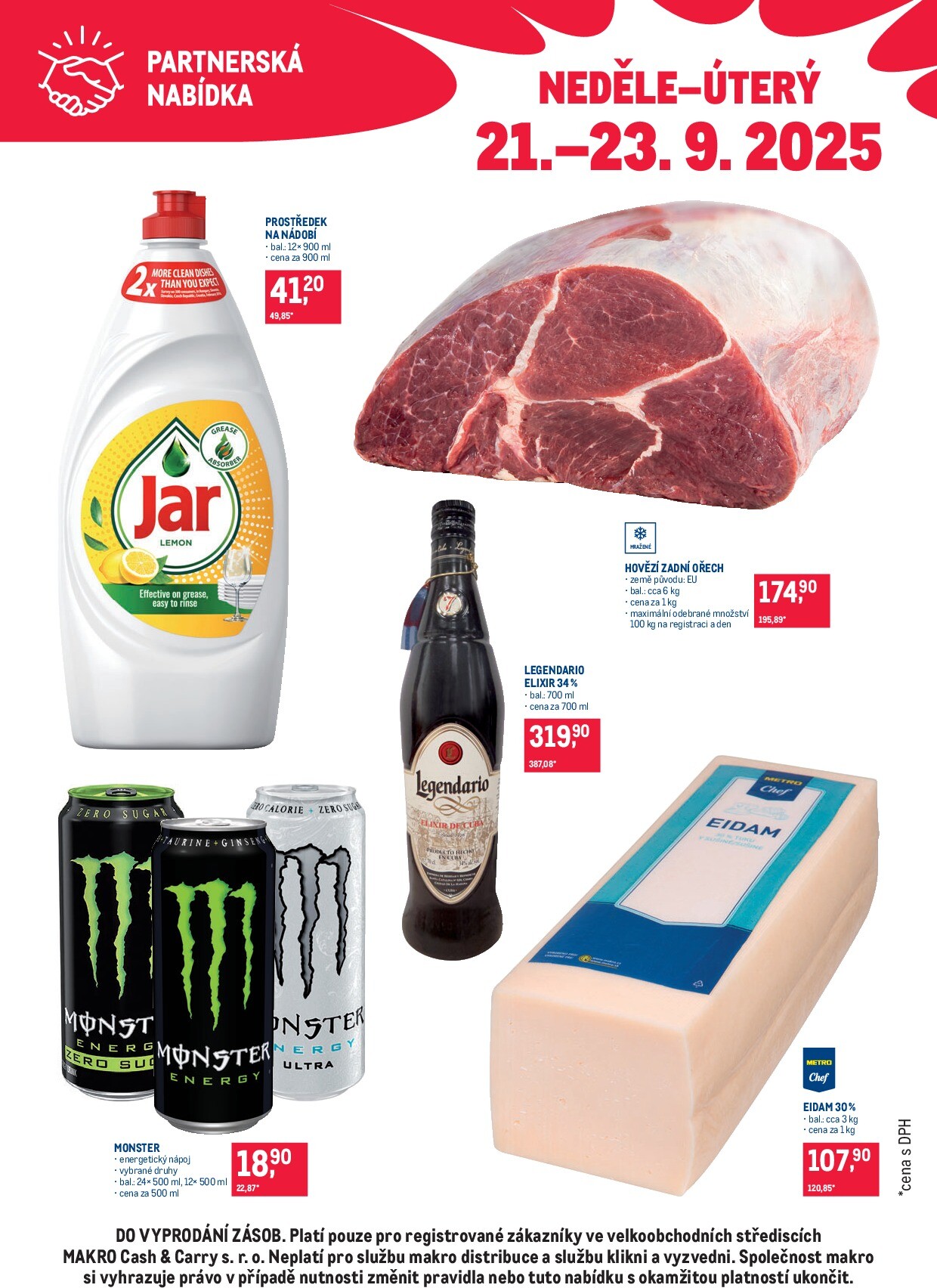 makro - Leták Makro - Partnerská nabídka od 21.09. do 23.09.