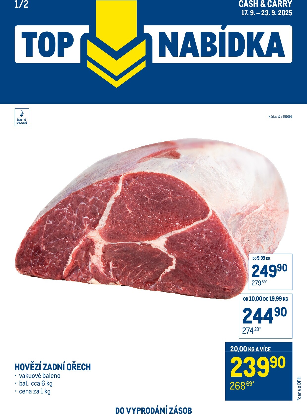 makro - Leták Makro - TOP maso od 17.09. do 23.09.