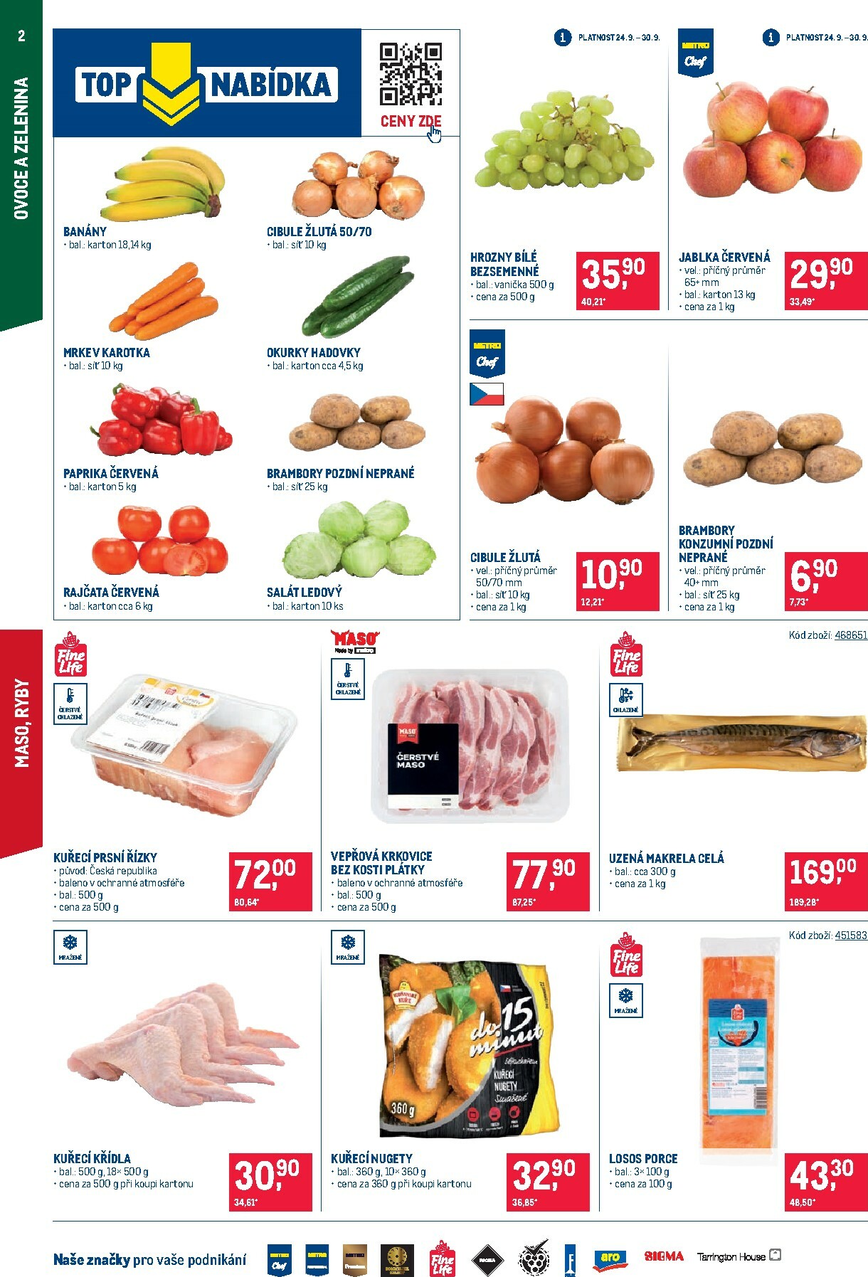 makro - Leták Makro - Maloobchod od 24.09. do 07.10. - page: 2