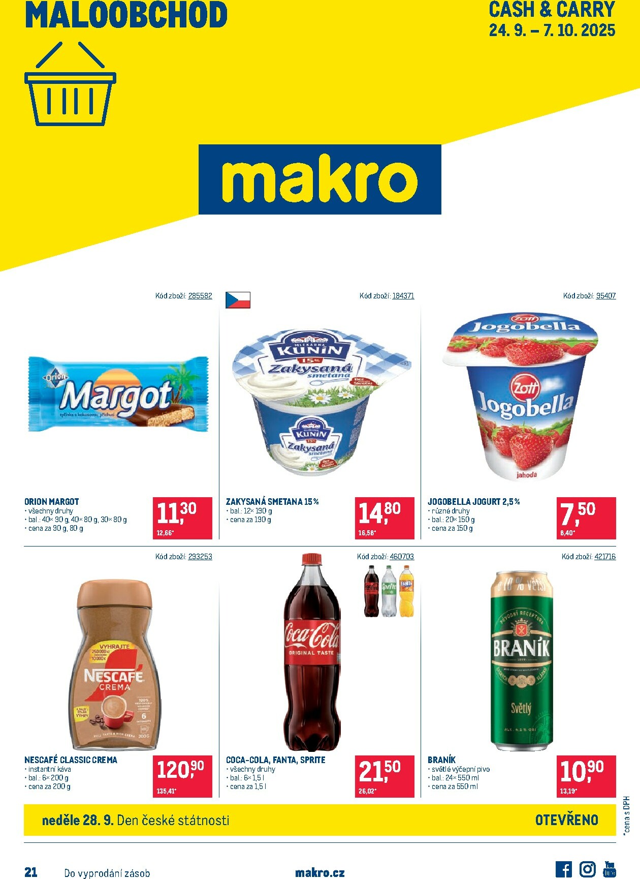 makro - Leták Makro - Maloobchod od 24.09. do 07.10.