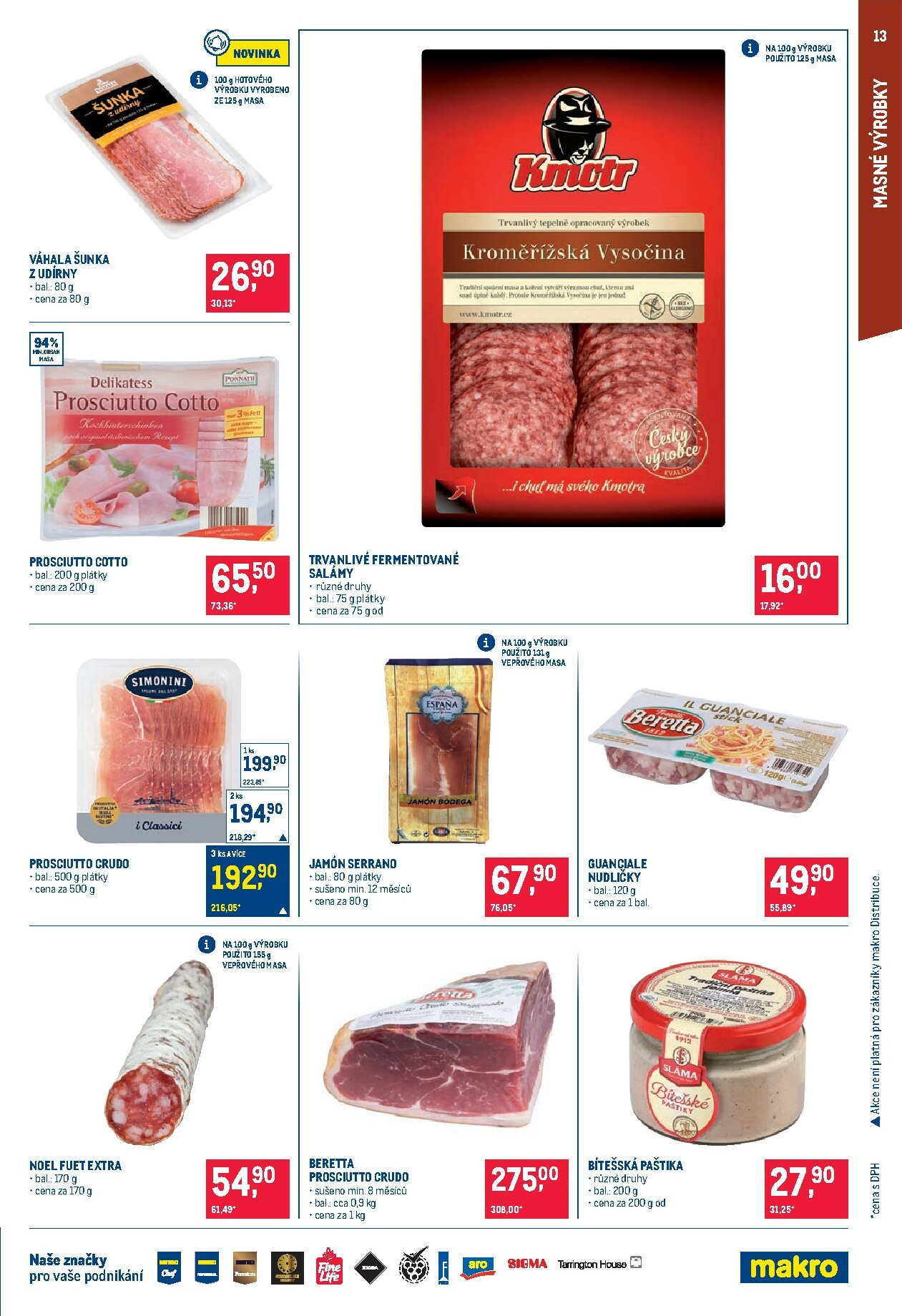 makro - Leták Makro - Pro milovníky jídla od 24.09. do 07.10. - page: 13