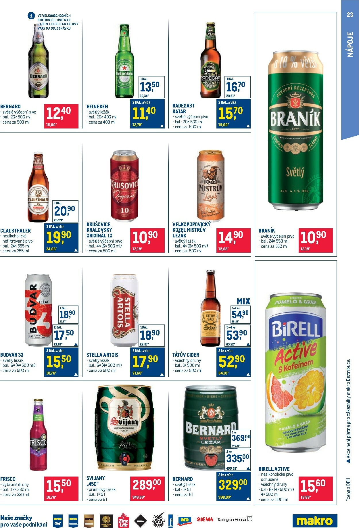 makro - Leták Makro - Pro milovníky jídla od 24.09. do 07.10. - page: 23