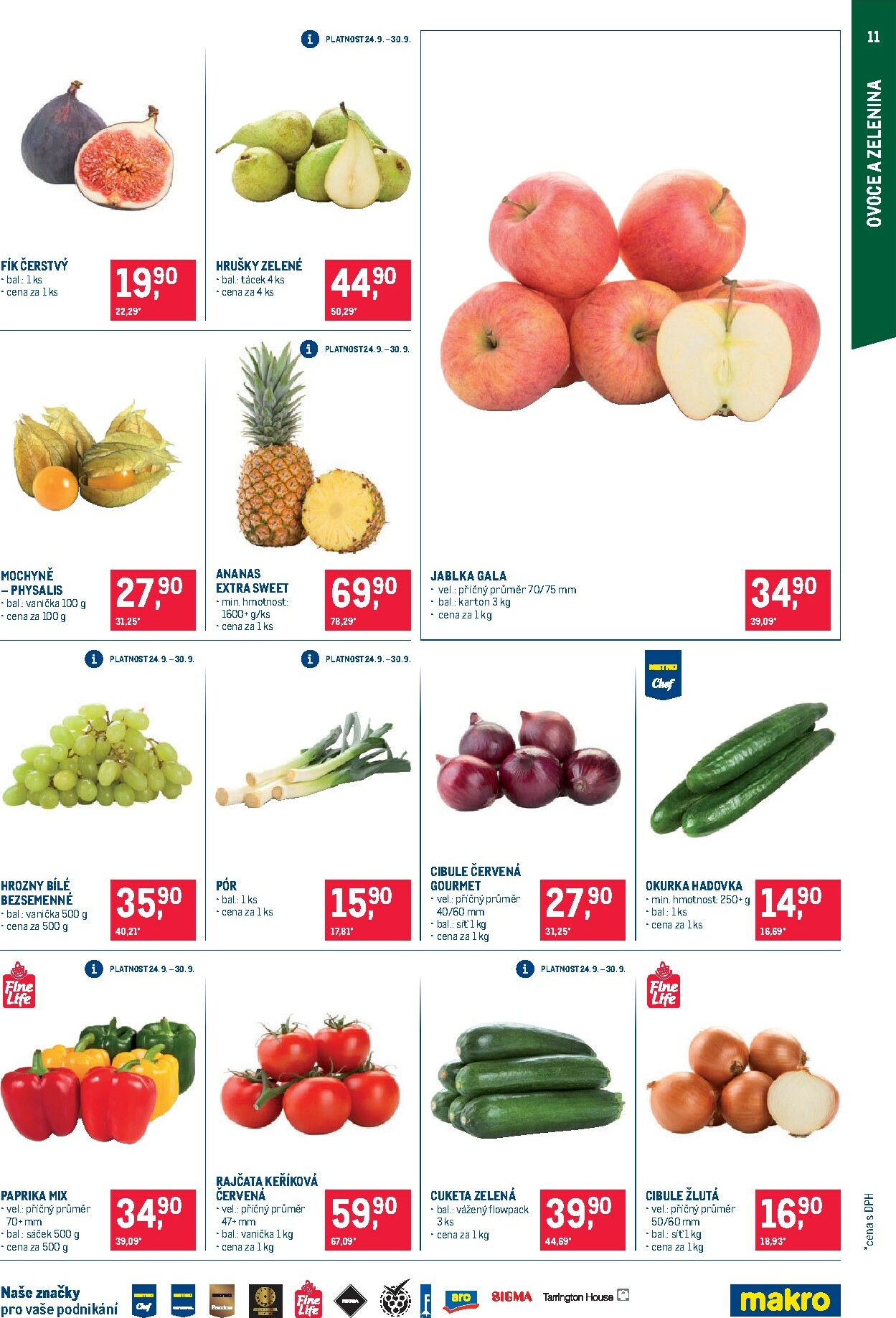 makro - Leták Makro - Pro milovníky jídla od 24.09. do 07.10. - page: 11