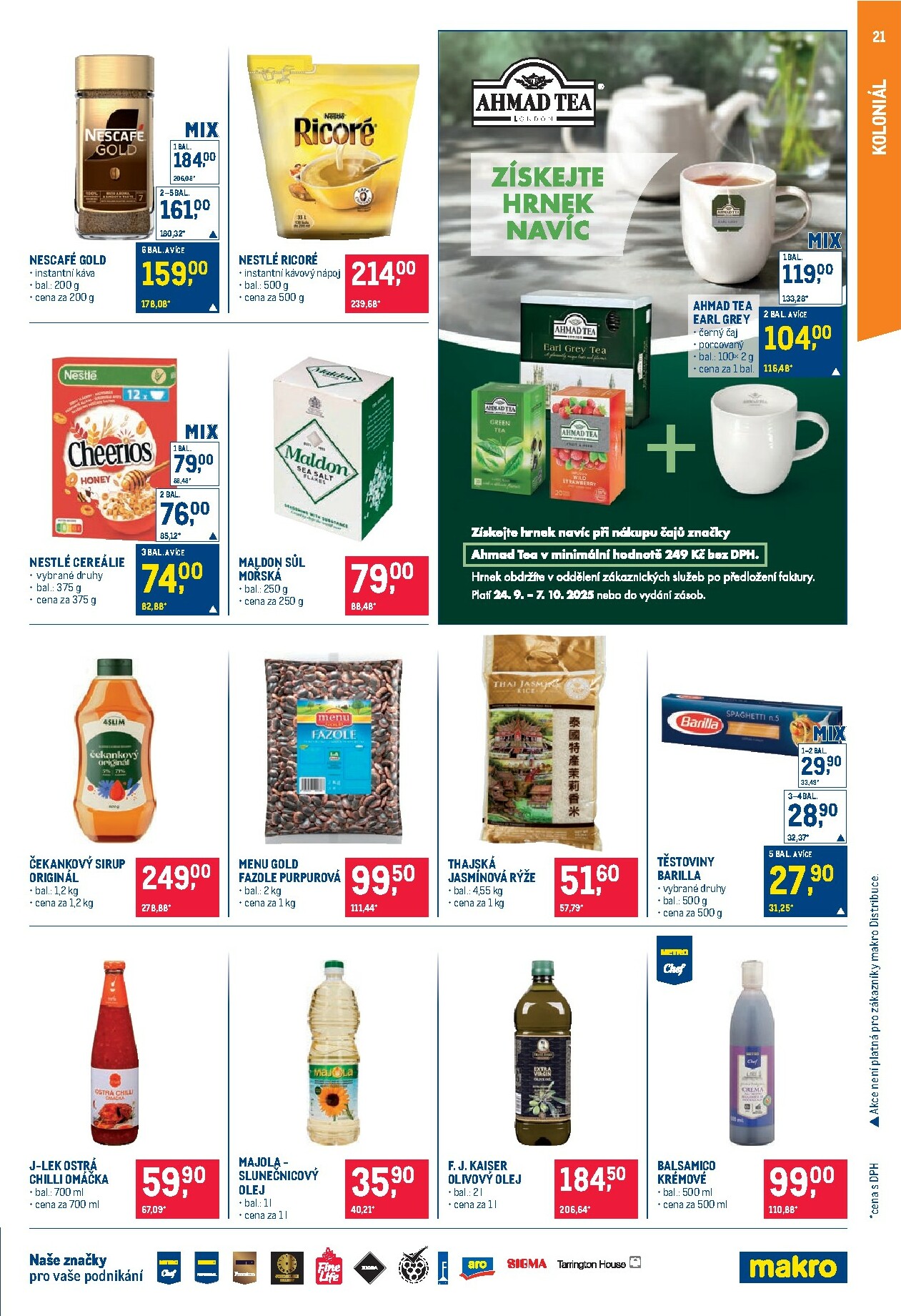 makro - Leták Makro - Pro milovníky jídla od 24.09. do 07.10. - page: 21