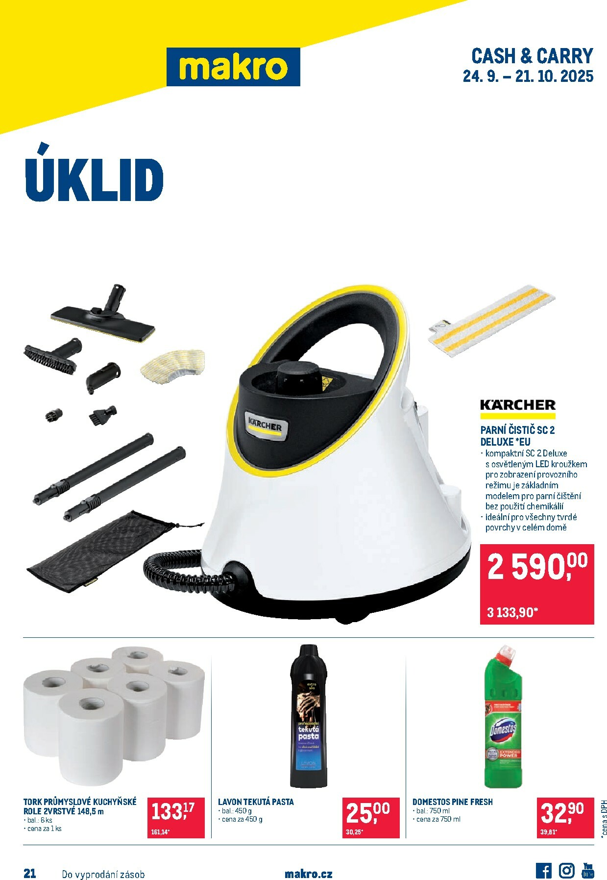 makro - Leták Makro - Úklid od 24.09. do 21.10.