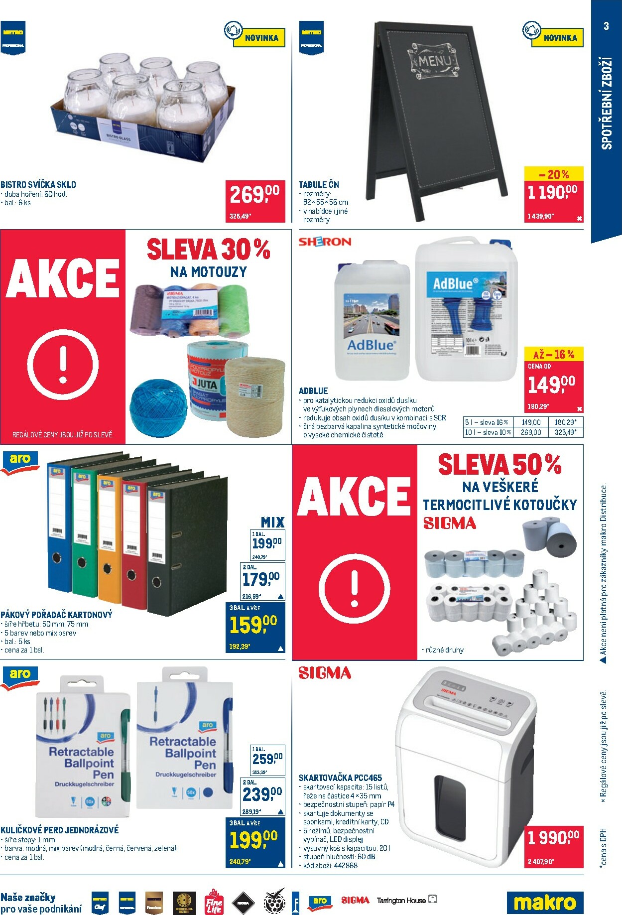 makro - Leták Makro - Spotřební zboží od 24.09. do 07.10. - page: 3