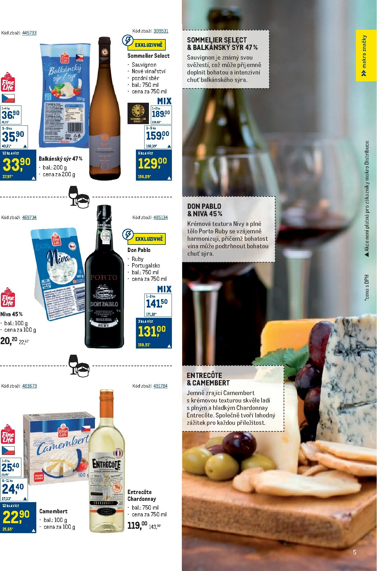 makro - Leták Makro - Vína a sýry od 24.09. do 21.10. - page: 5