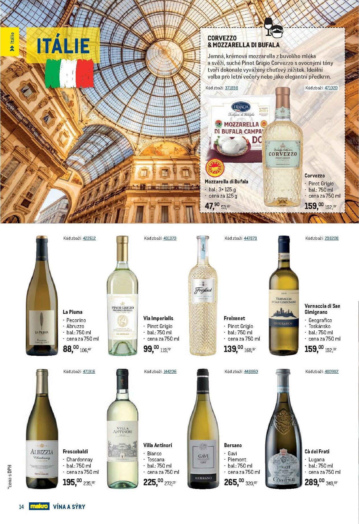 makro - Leták Makro - Vína a sýry od 24.09. do 21.10. - page: 14