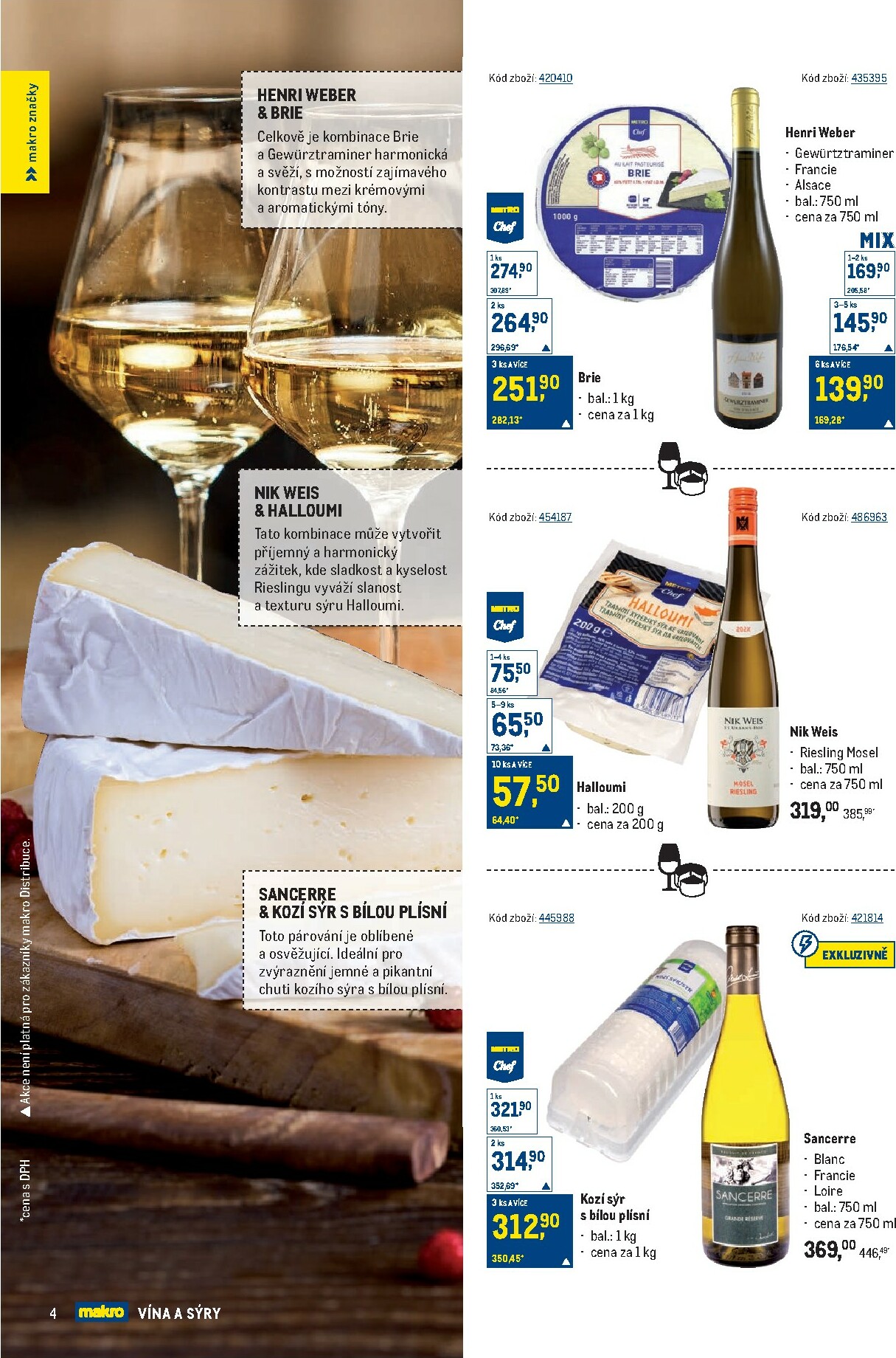 makro - Leták Makro - Vína a sýry od 24.09. do 21.10. - page: 4