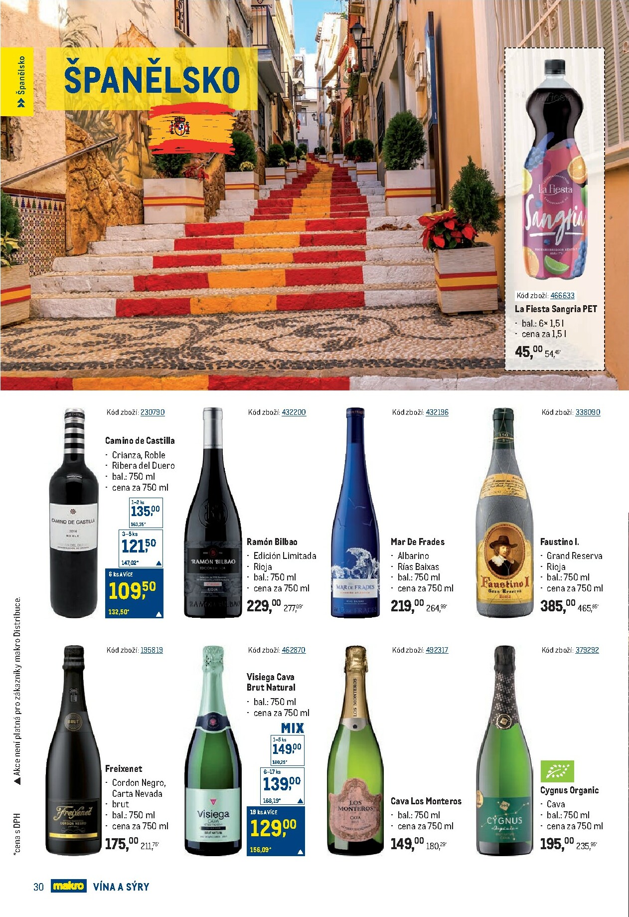 makro - Leták Makro - Vína a sýry od 24.09. do 21.10. - page: 30
