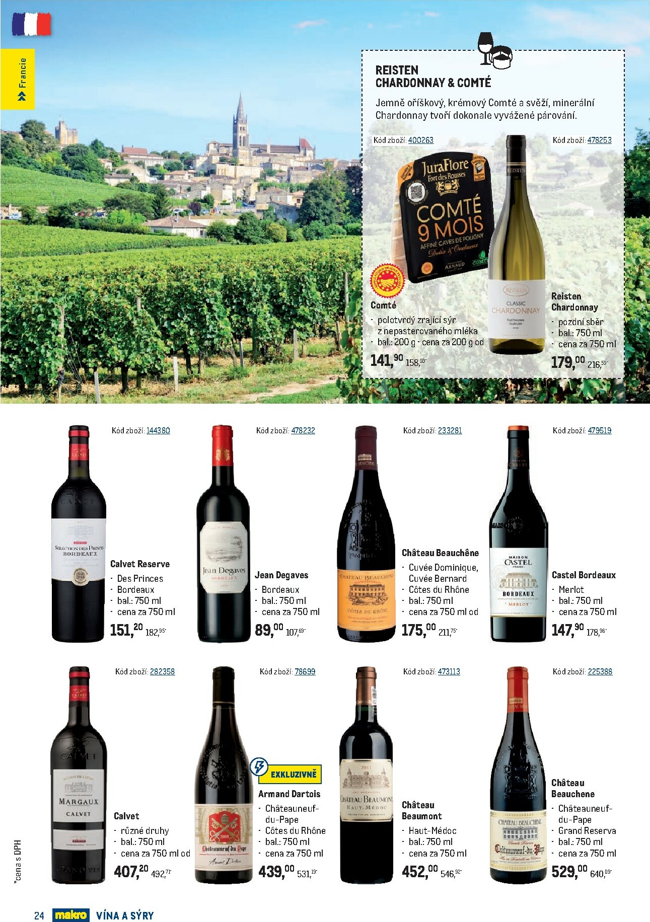makro - Leták Makro - Vína a sýry od 24.09. do 21.10. - page: 24
